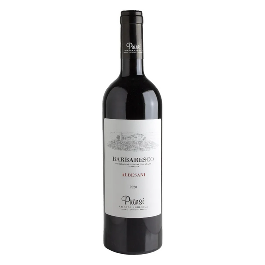 Prinsi Barbaresco Albesani Wine Bottle