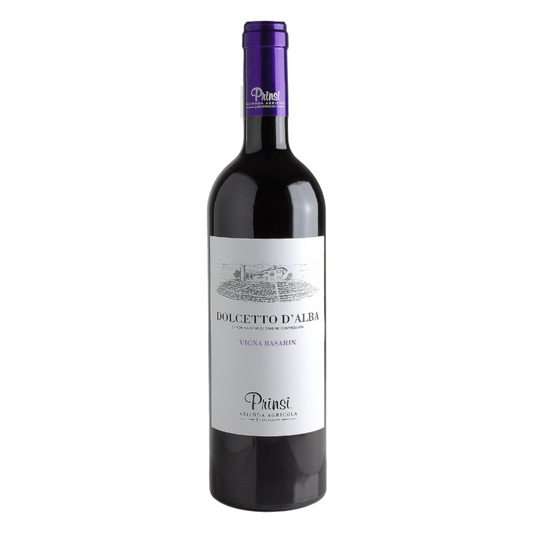Prinsi Dolcetto Vigna Basarin Wine Bottle