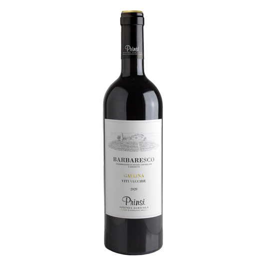 Prinsi Gallina Viti Vecchie Wine Bottle