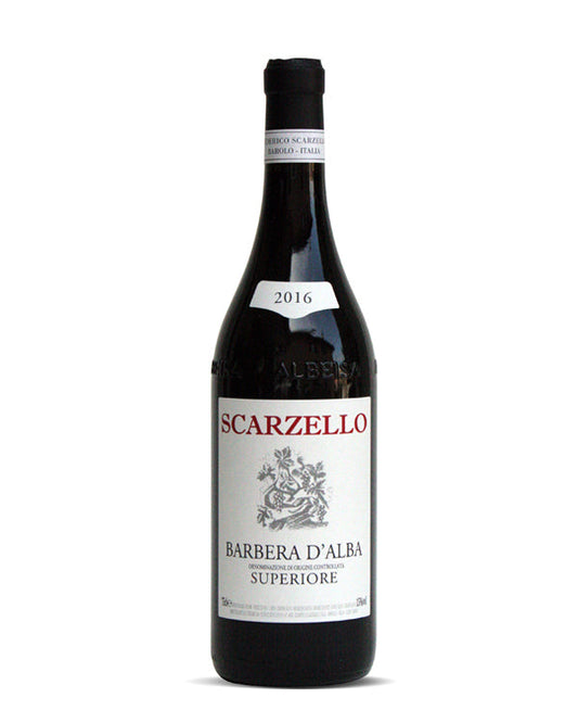 Scarzello Barbera d'Alba Wine Bottle