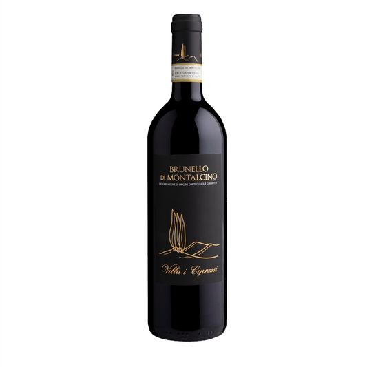 Villa i Cipressi Brunello Montalcino Wine Bottle