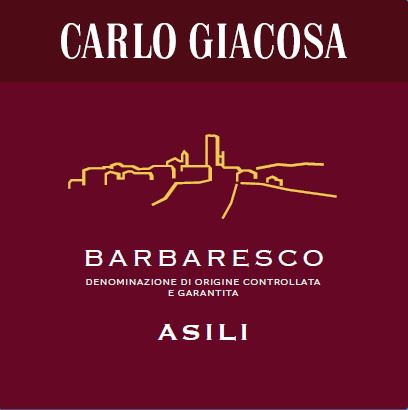 Carlo Giacosa Barbaresco Asili Wine Label