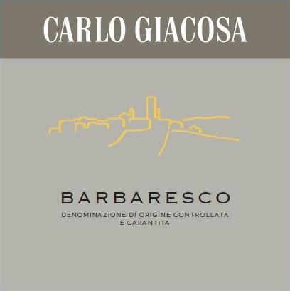Carlo Giacosa Barbaresco Wine Label