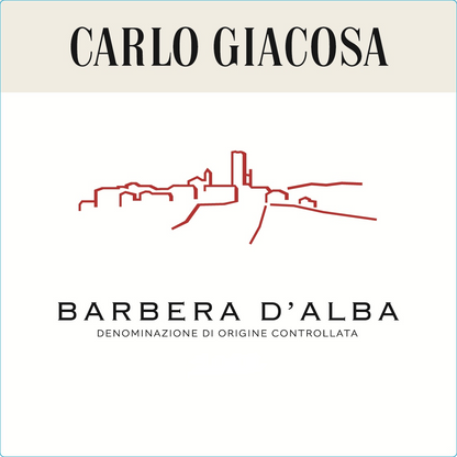 Carlo Giacosa Barbera d'Alba Wine Label