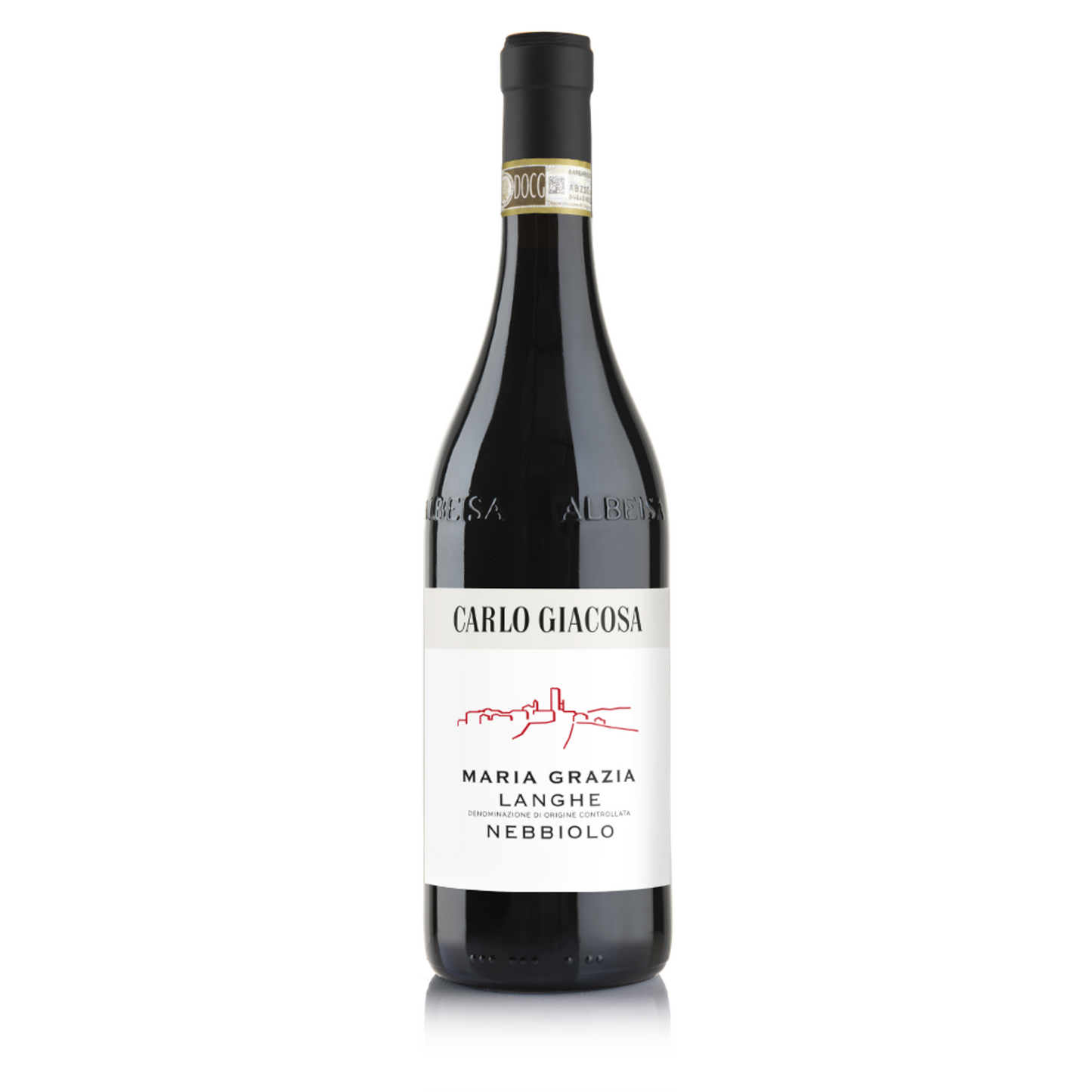 Carlo Giacosa Langhe Nebbiolo Maria Grazia Wine Bottle