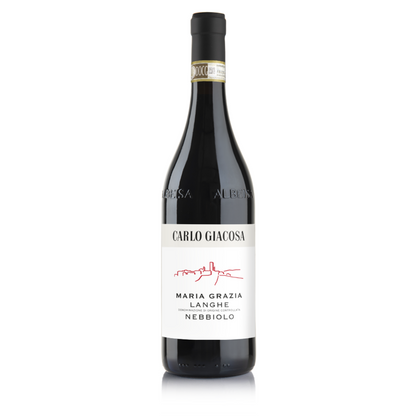 Carlo Giacosa Langhe Nebbiolo Maria Grazia Wine Bottle