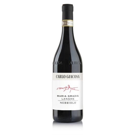 Carlo Giacosa Langhe Nebbiolo Maria Grazia Wine Bottle