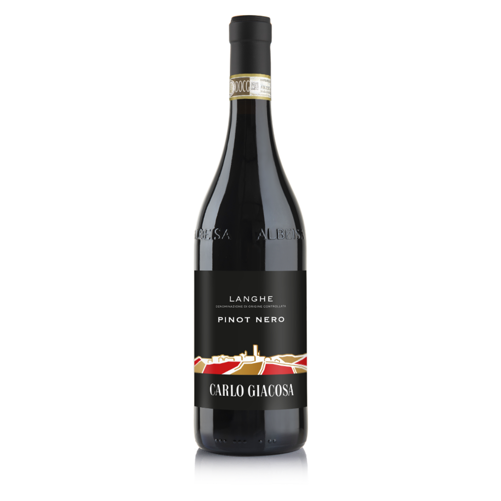 Carlo Giacosa Langhe Pinot Nero Wine Bottle
