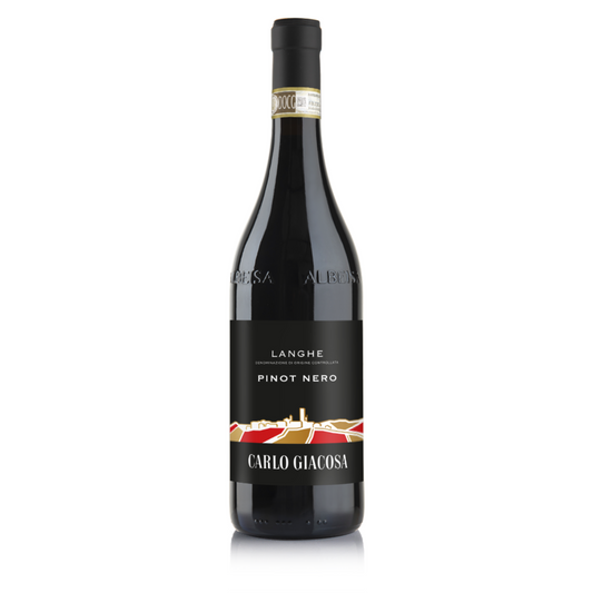 Carlo Giacosa Langhe Pinot Nero Wine Bottle