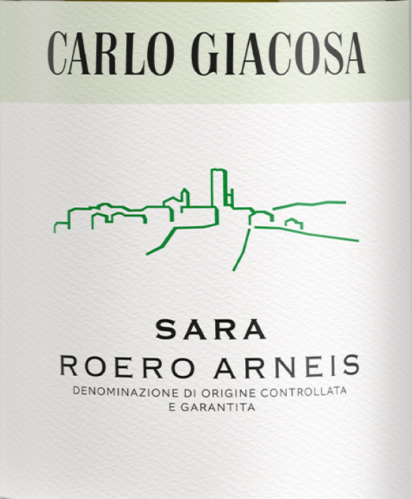 Carlo Giacosa Roero Arneis Wine Label