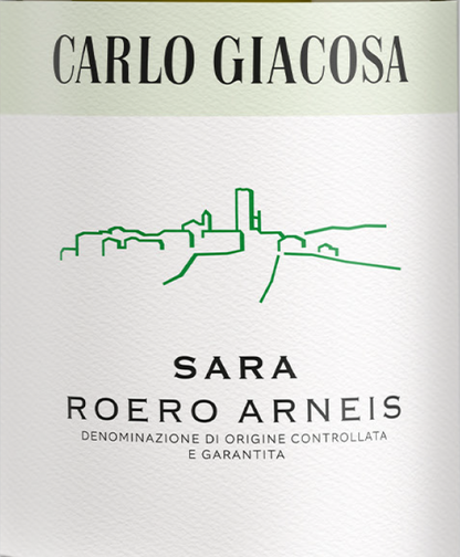 Carlo Giacosa Roero Arneis Wine Label