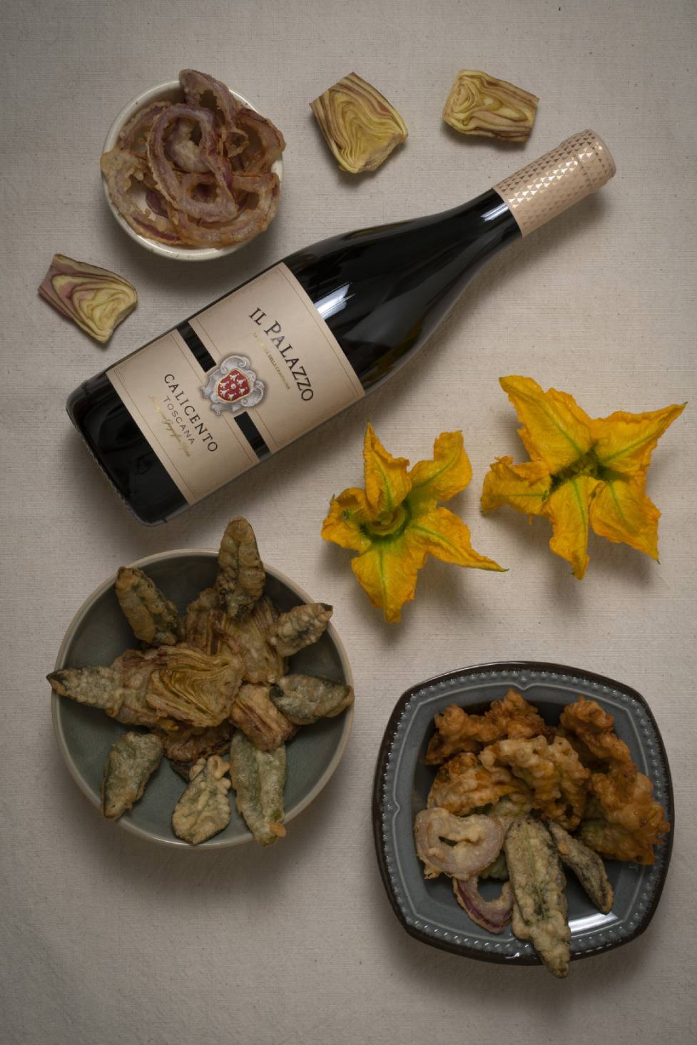 Il Palazzo Calicento with food pairing