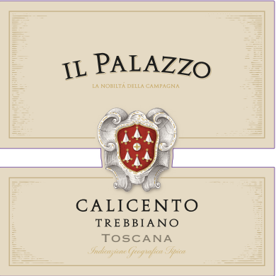 Il Palazzo Calicento Wine Label