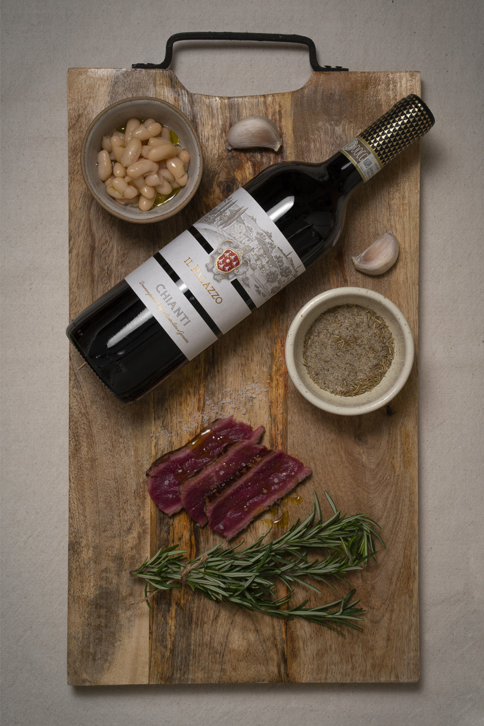Il Palazzo Chianti with food pairing