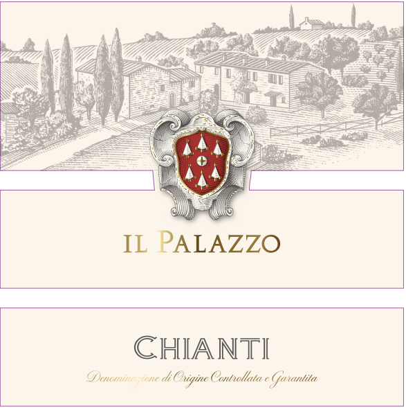 Il Palazzo Chianti Wine Label