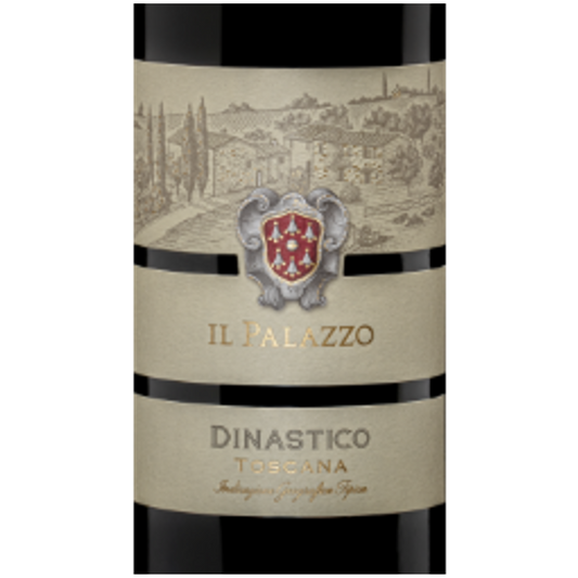 Closeup of Il Palazzo Dinastico Bottle