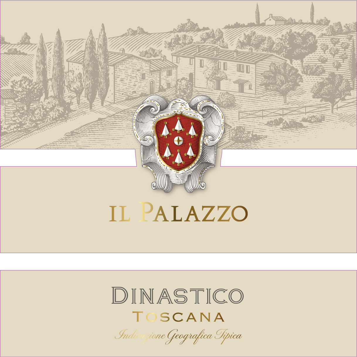 Il Palazzo Dinastico Wine Label