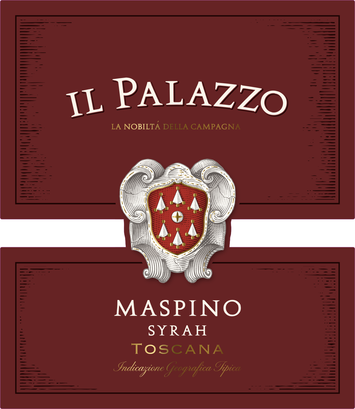 Il Palazzo Maspino Syrah Wine Label