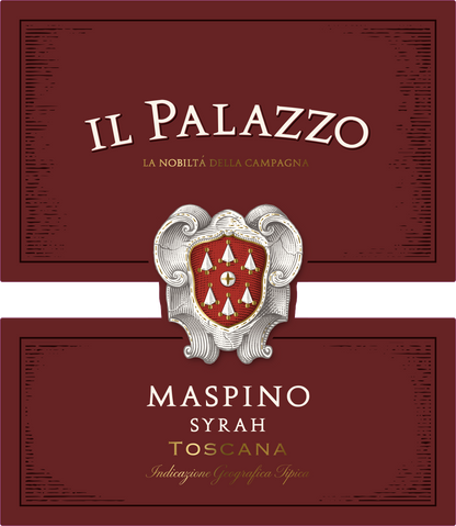 Il Palazzo Maspino Syrah Wine Label