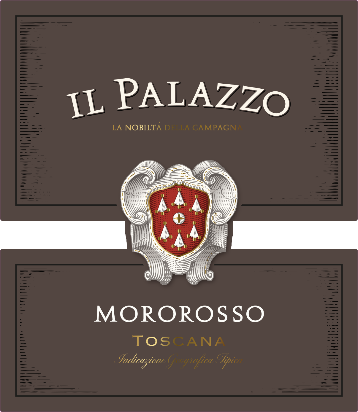 Il Palazzo Moro Rosso Wine Label