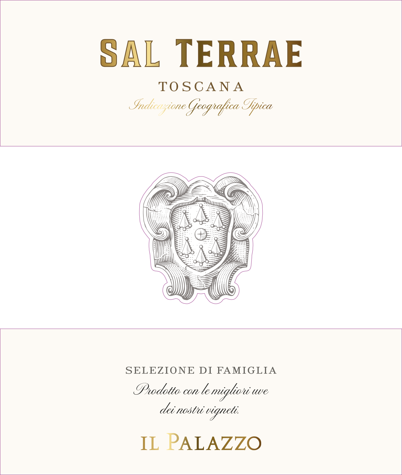 Il Palazzo Sal Terrae Wine Label
