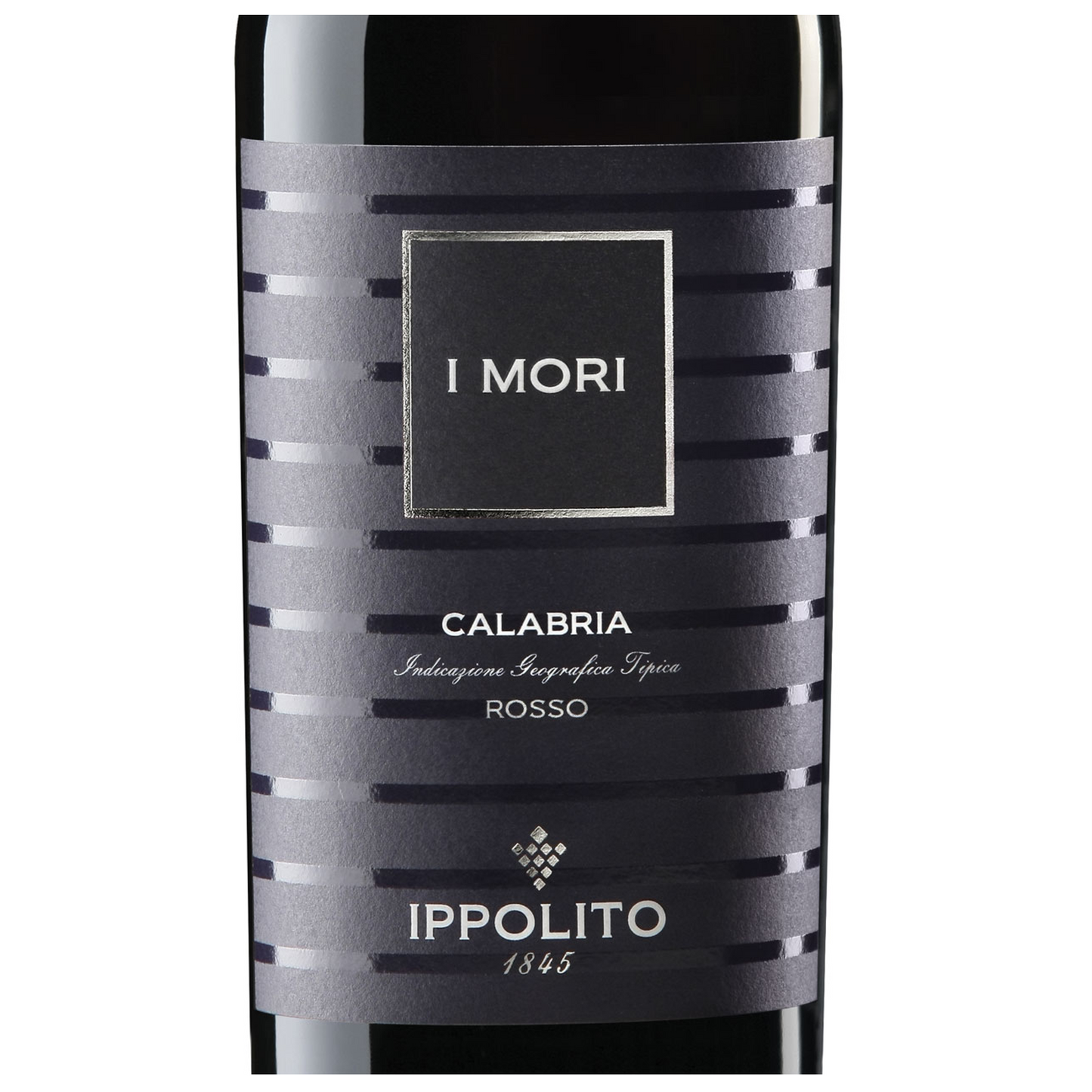 Ippolito I Mori Wine Bottle Closeup