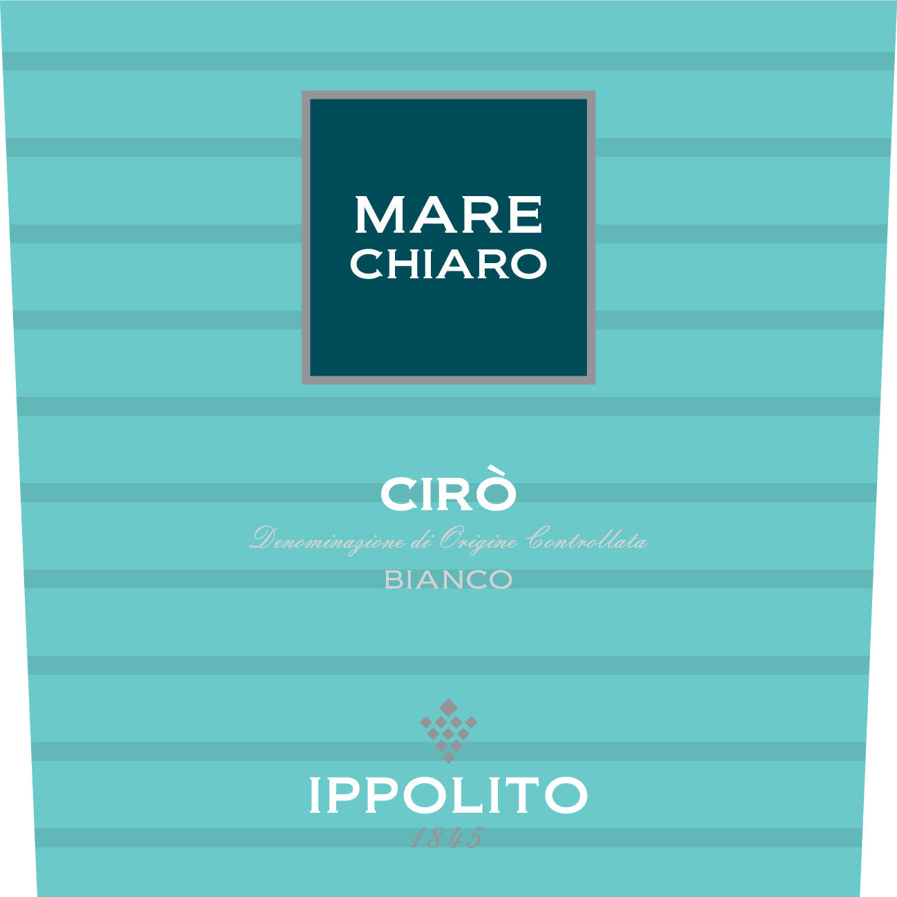 Ippolito Mare Chiaro Wine Label