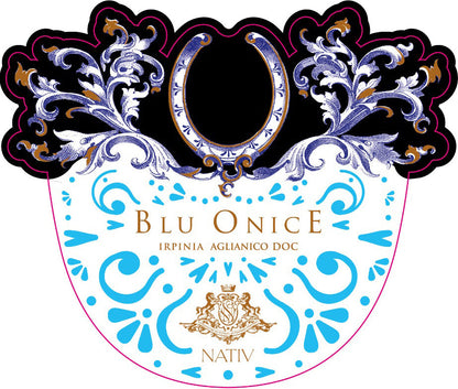 Nativ Blu Onice Wine Label