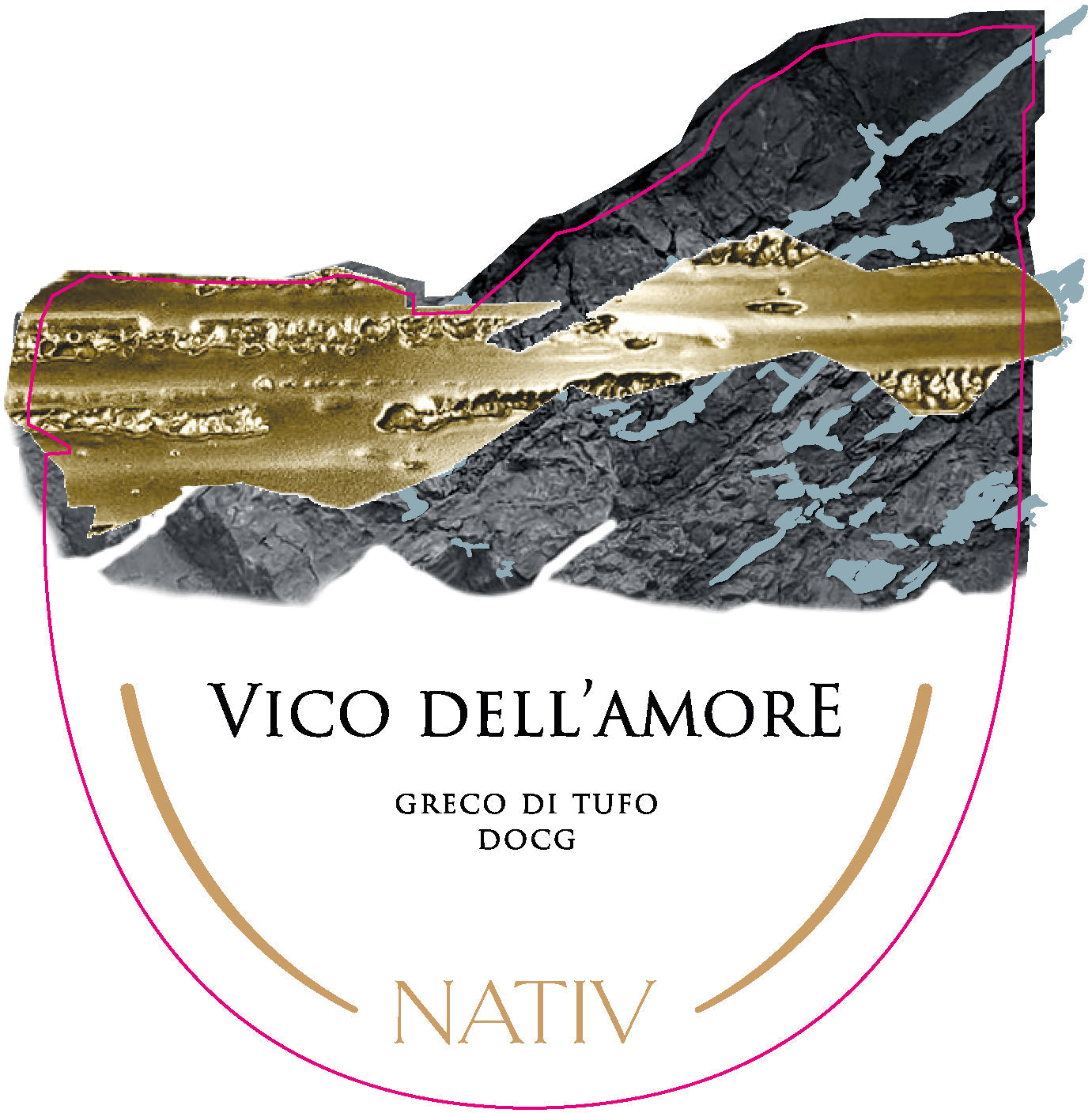 Nativ Vico dell' Amore Wine Label