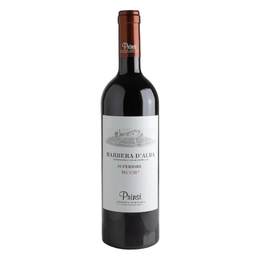 Prinsi Barbera d'Alba Surperiore Much Wine Bottle