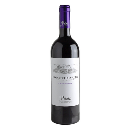 Prinsi Dolcetto Vigna Basarin Wine Bottle