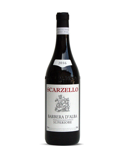 Scarzello Barbera d'Alba Wine Bottle