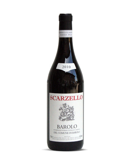 Scarzello Barolo Wine Bottle