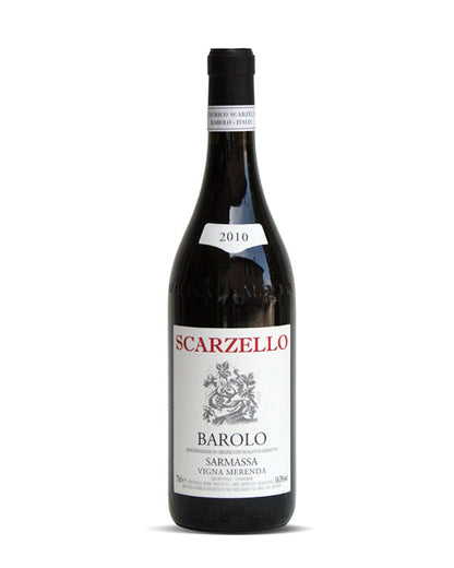 Scarzello Barolo Sarmassa Wine Bottle